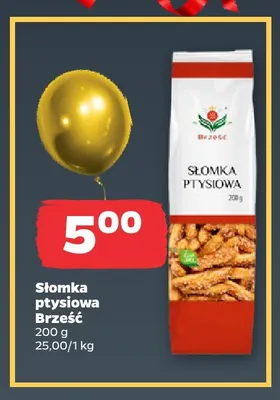 Słomka ptysiowa Brześć promocja w Netto