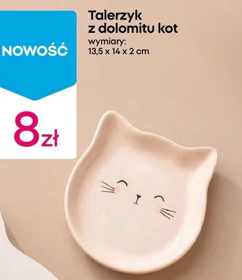 Talerzyk z dolomitu kot promocja w Pepco