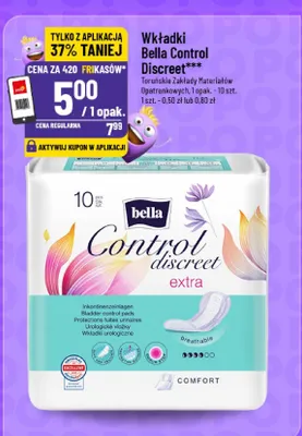 Wkładki Discreet promocja w POLOmarket