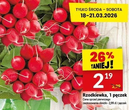 Rzodkiewka promocja w Twój Market