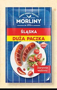 Kiełbasa Śląska duża paczka Morliny promocja w Biedronka