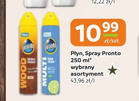 Płyn Spray Pronto promocja w Społem Częstochowa