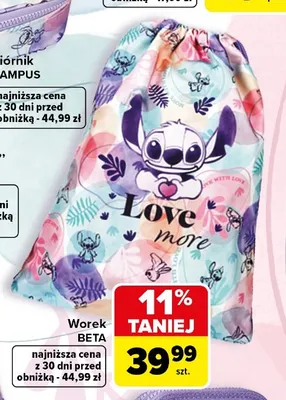 Worek CoolPack Beta promocja w Carrefour