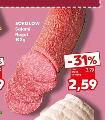 Salami Rogal Sokołów promocja w Kaufland