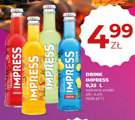 Drink Impress promocja w Duży Ben
