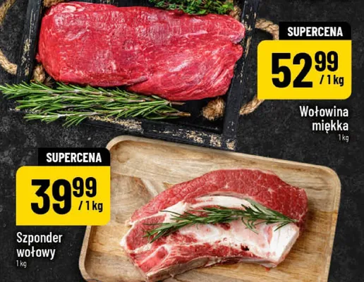 Wołowina miękka promocja w POLOmarket