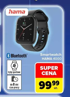 Smartwatch Hama 4000 promocja w Carrefour