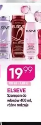 Szampon do włosów Elseve promocja w Drogerie Koliber