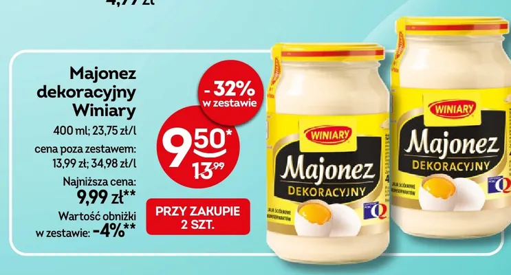 Majonez dekoracyjny Winiary promocja w Żabka
