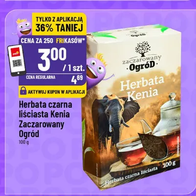 Herbata czarna liściasta zaczarowany ogród promocja w POLOmarket