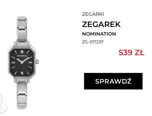 Zegarek Nomination promocja w Briju