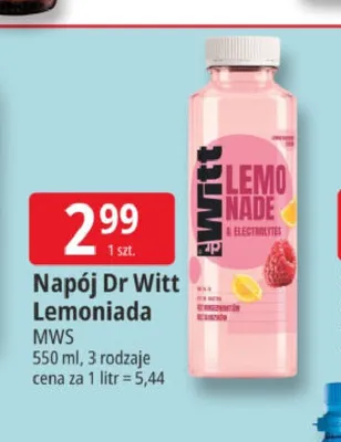 Napój Dr Witt Lemoniada promocja w Leclerc