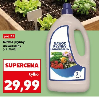 Nawóz płynny uniwersalny promocja w Kaufland