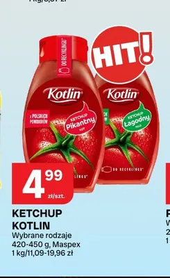 Ketchup Kotlin promocja w Chorten