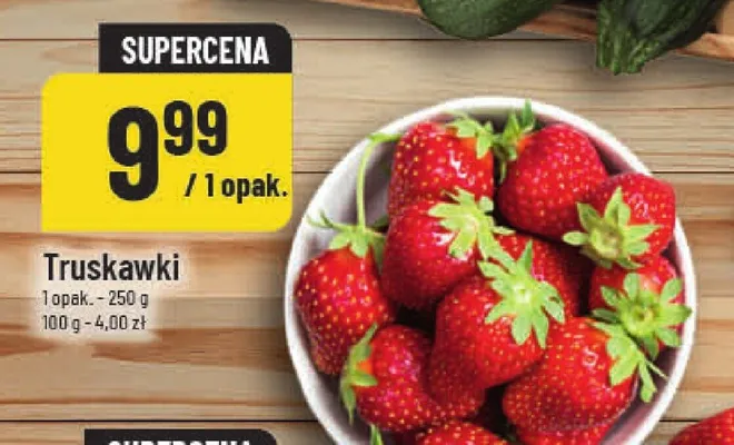 Truskawki promocja w POLOmarket