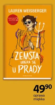 Książka Zemsta ubiera się u Prady Lauren Weisberger oprawa miękka Wydawnictwo Albatros promocja w Empik