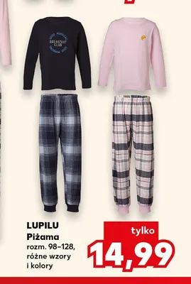 Piżama rozm. 98-128 Lupilu promocja w Kaufland
