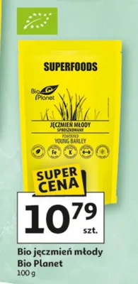 Jęczmień młody bio promocja w Auchan