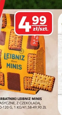 Herbatniki LEIBNIZ MINIS Choco promocja w Top Market
