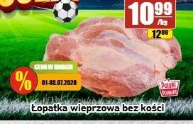 Łopatka wieprzowa bez kości promocja w API Market