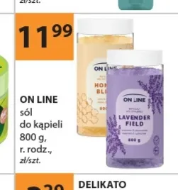 Sól do kąpieli On Line promocja w Drogerie Laboo