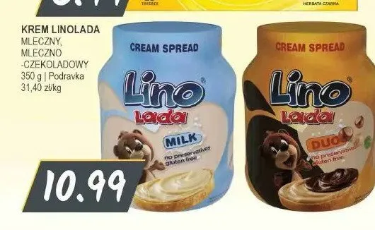 Krem Lino Lada Milk promocja w Słoneczko