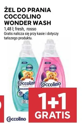 Żel do prania Coccolino Wonder Wash rosso promocja w Stokrotka