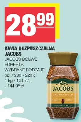 Kawa rozpuszczalna promocja w SPAR