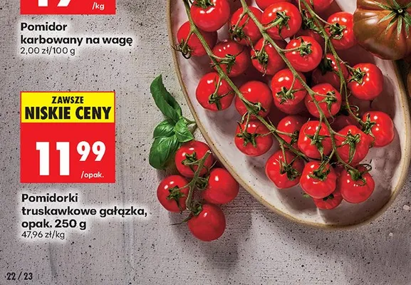 Pomidor karbowany na wagę 250 g promocja w Biedronka