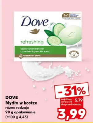 Mydło w kostce różne rodzaje promocja w Kaufland