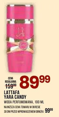 Woda perfumowana Yara Candy promocja w Drogerie Natura