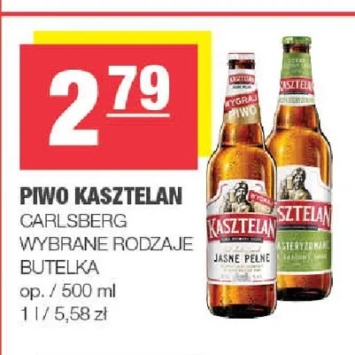 Piwo Kasztelan promocja w SPAR
