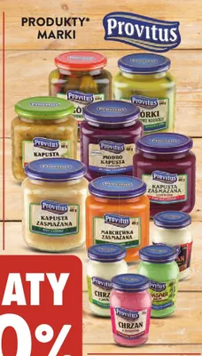 Ogórki kozackie Provitus promocja w Intermarche