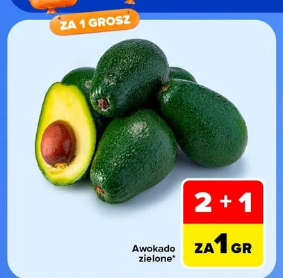 Awokado zielone promocja w Carrefour