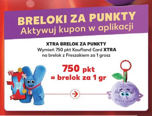 Brelok z Freszakiem Rozrabiaki Freszaki promocja w Kaufland