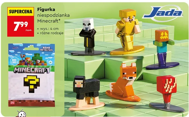 Figurka niespodzianka Minecraft Jada promocja w Biedronka