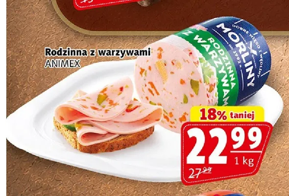 Rodzinna z warzywami Morliny promocja w Prim Market