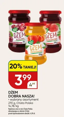 Dżem promocja w Chata Polska
