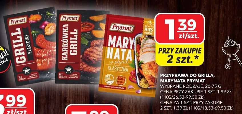 Przyprawa do grilla promocja w Top Market