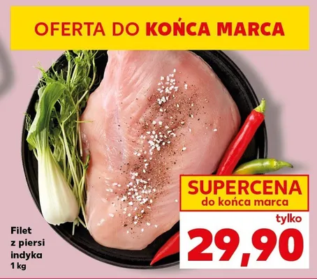 Filet z piersi indyka promocja w Kaufland