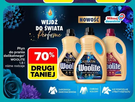 Płyn do prania delikatnego Woolite promocja w Carrefour Market