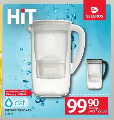 Dzbanek Prisma 2,5 l Dafi promocja w Selgros