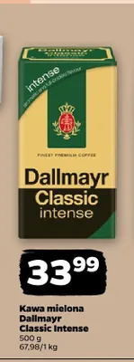 Kawa mielona Dallmayr Classic Intense promocja w Netto