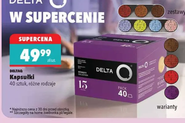 Kapsułki różne rodzaje promocja w Biedronka