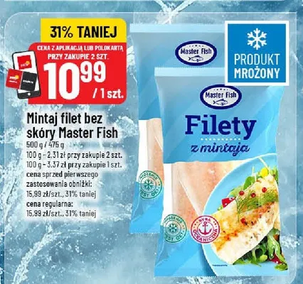 Mintaj filet bez skóry promocja w POLOmarket