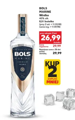 Wódka 40% alk. 0,5l promocja w Kaufland