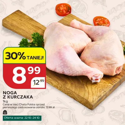 Noga z kurczaka promocja w Chata Polska