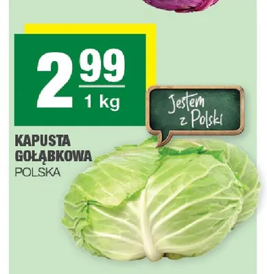 Kapusta gołąbkowa polska promocja w SPAR