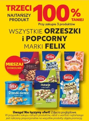 Orzeszki Felix promocja w Kaufland