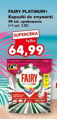 Kapsułki do zmywarki Fairy Platinum+ promocja w Kaufland